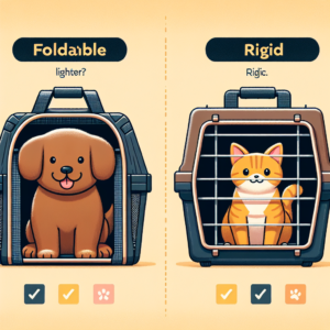"Transportines Plegables vs. Rígidos: ¿Cuál Elegir para Tu Mascota?"