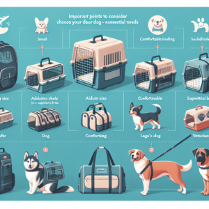 "Cómo elegir el mejor transportín para tu perro: tamaño y necesidades esenciales"