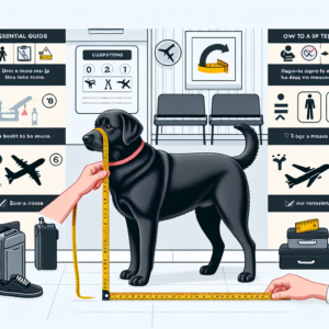 "¿Cómo se mide un perro para viajar en avión? Guía imprescindible"